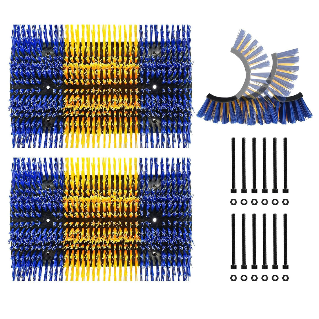 Livestock Scratching Brush, 4PCS Upgraded Cattle Scratcher with 24