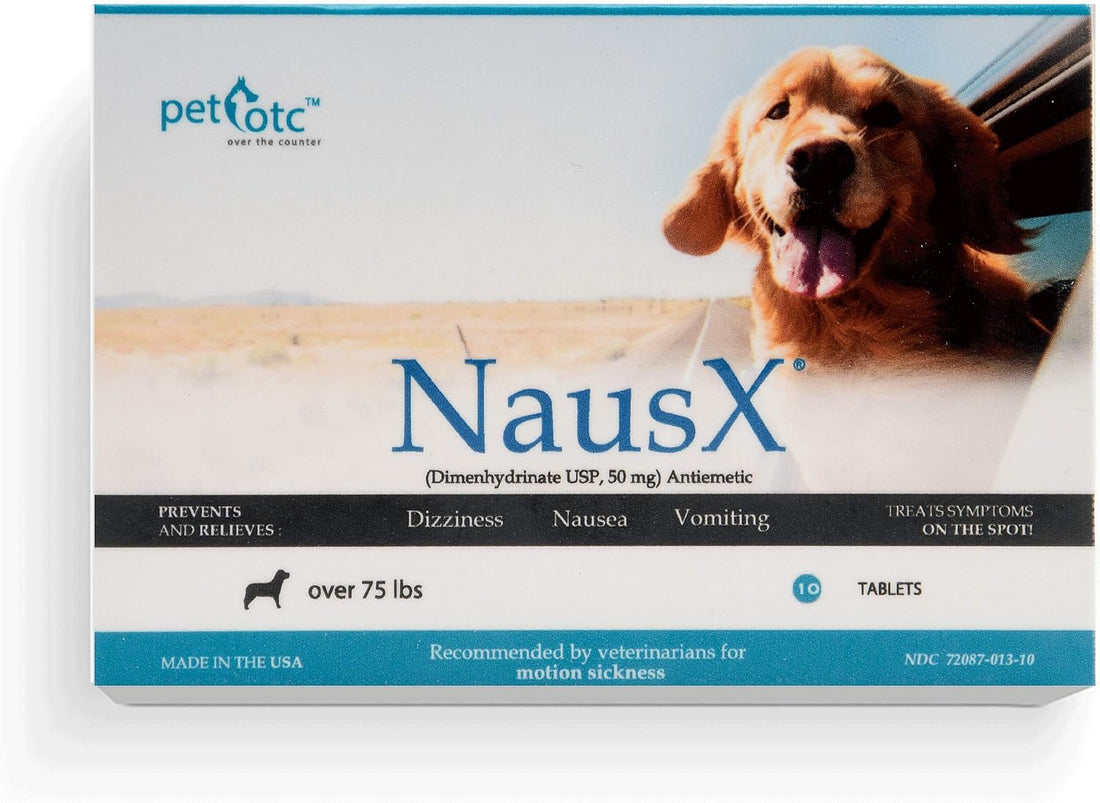 Anti-Motion Sickness and Nausea Relief for Medium Breed Dogs