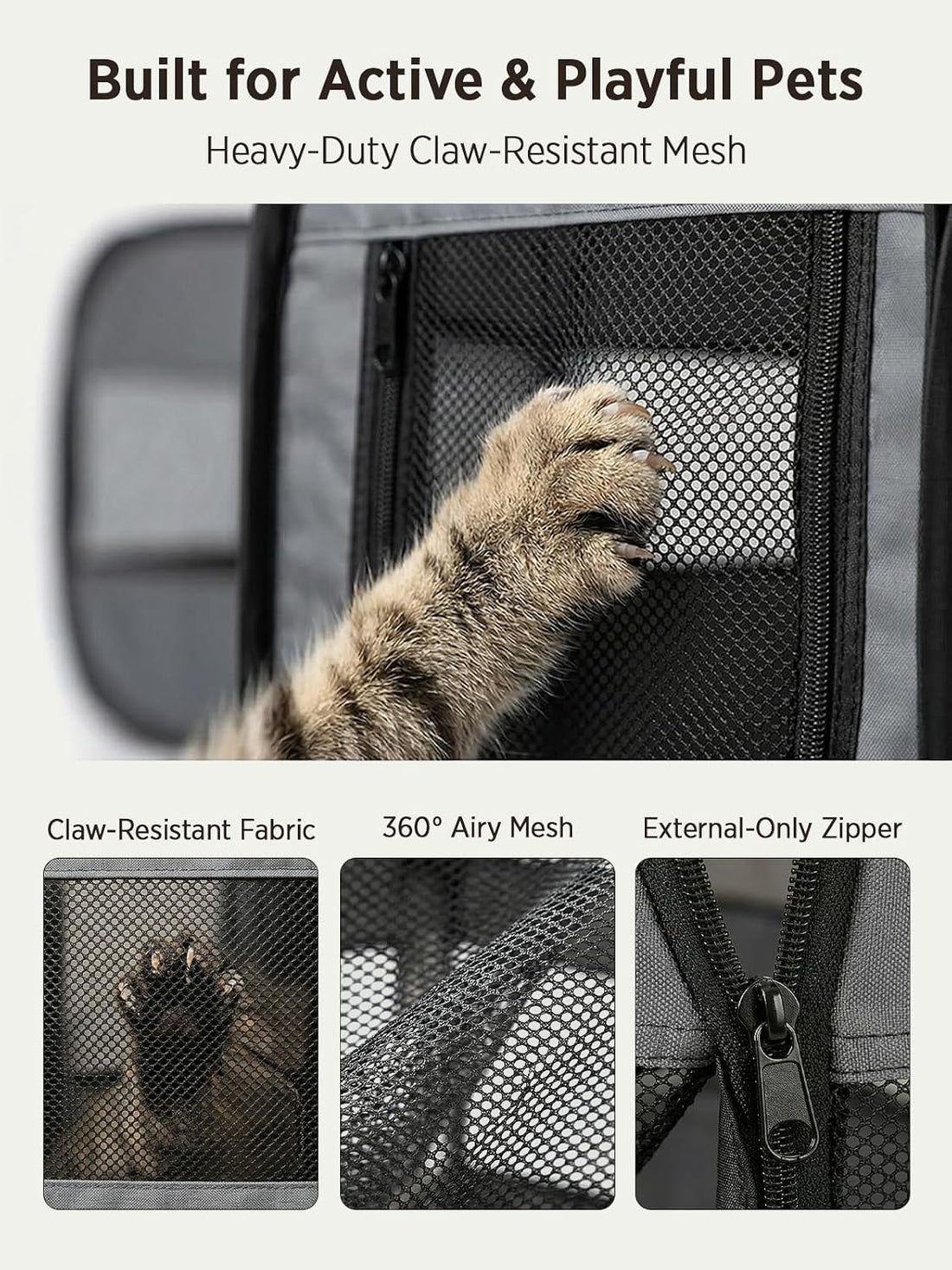 UWE Extra Large Small Animal Playpen, Waterproof Foldable Pet Pen