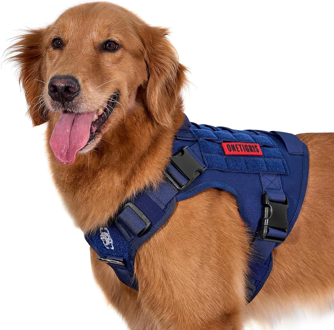 OneTigris Tactical Dog Harness with Handle for Small Medium Dogs