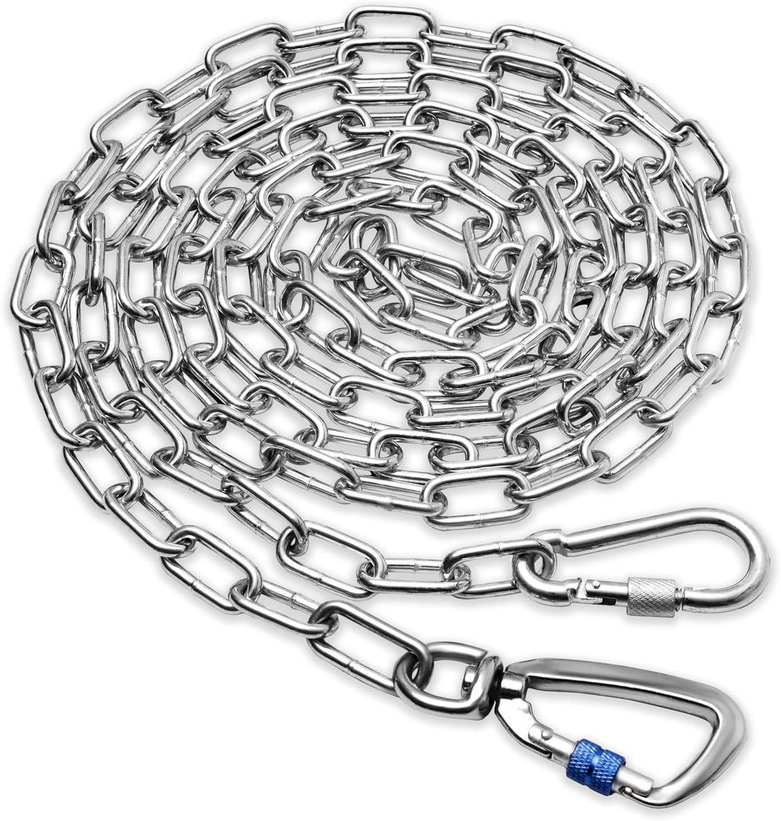 Heavy Duty Dog Chain for Yard-15FT Metal Dog Chain Leash Chew
