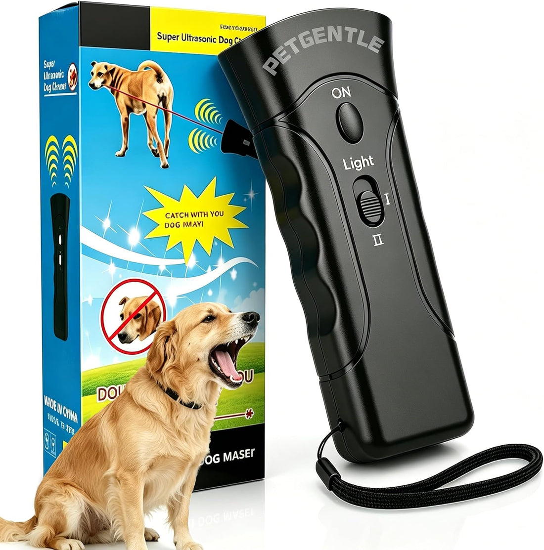 Pet Trainer - 2-in-1 Handheld Dog Deterrent Behavior Assistant