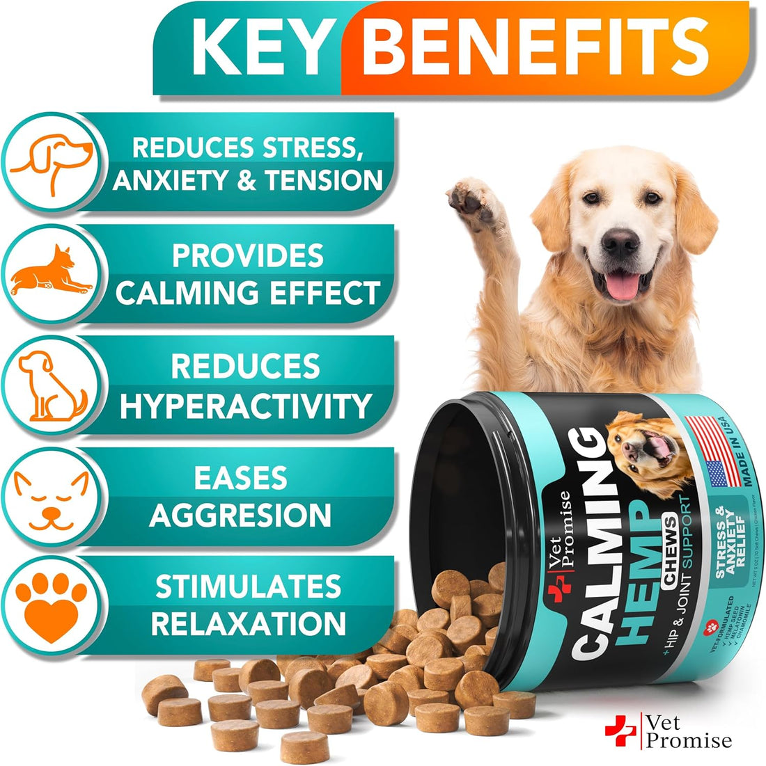 Advanced Calming Chews for Dogs