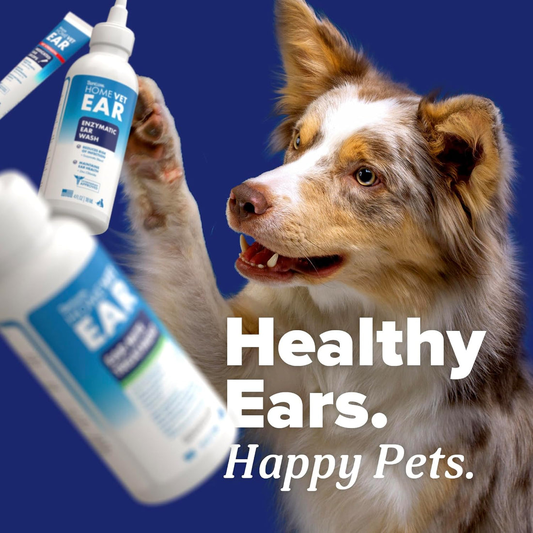 TropiClean HomeVet Medicated Ear Drops for Dogs