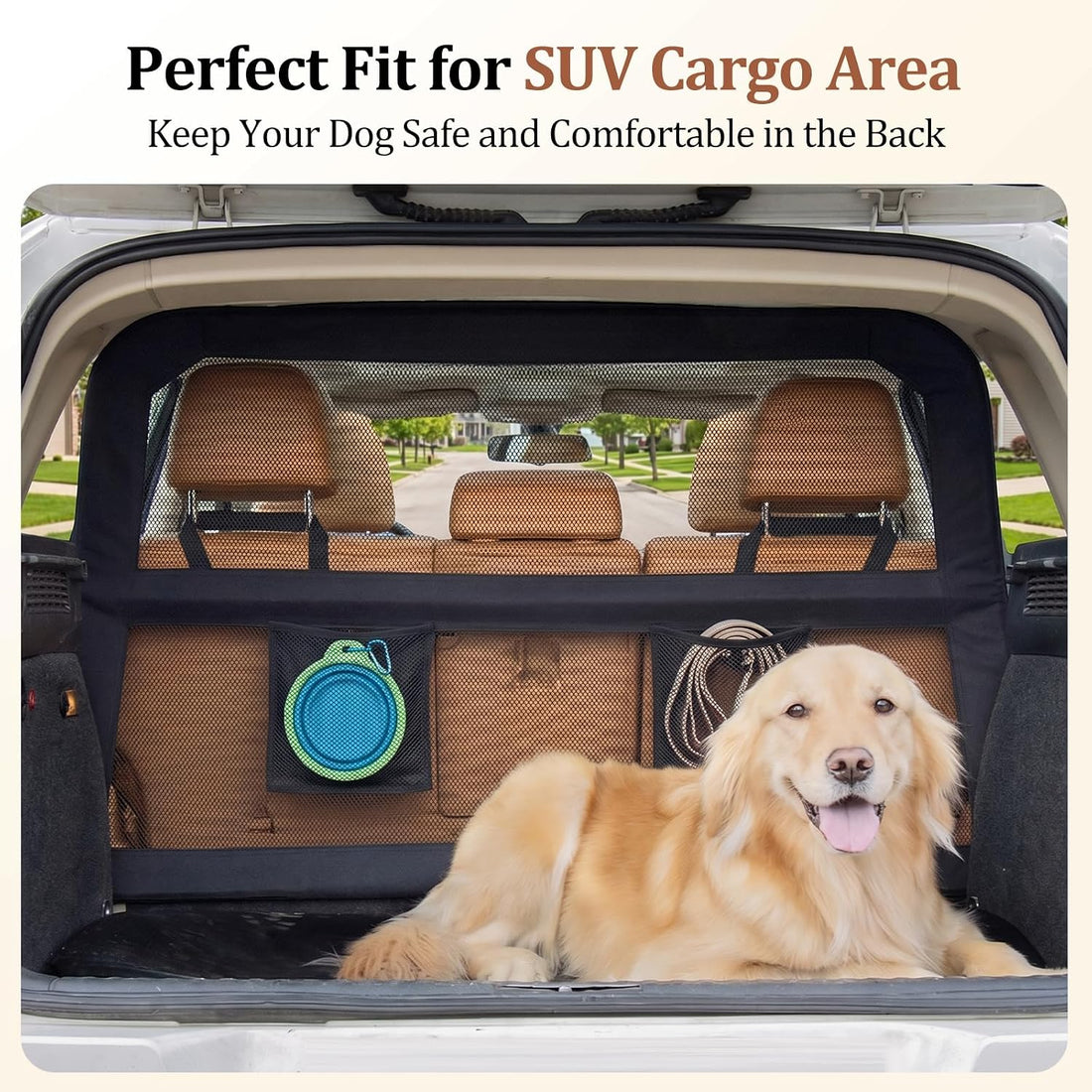 Dog Car Barrier for SUVs Trucks Sedans