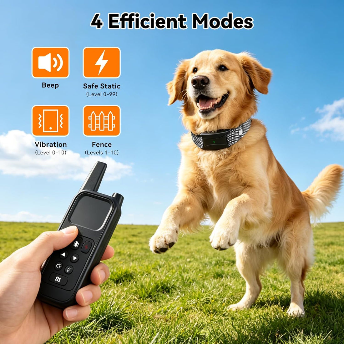 Wireless Dog Fence, Electric Fence for Dogs,Training Collar