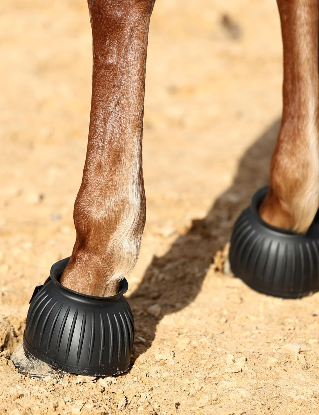 Harrison Howard Rubber Pull-on Bell Boots, Hoof Overreach Protection