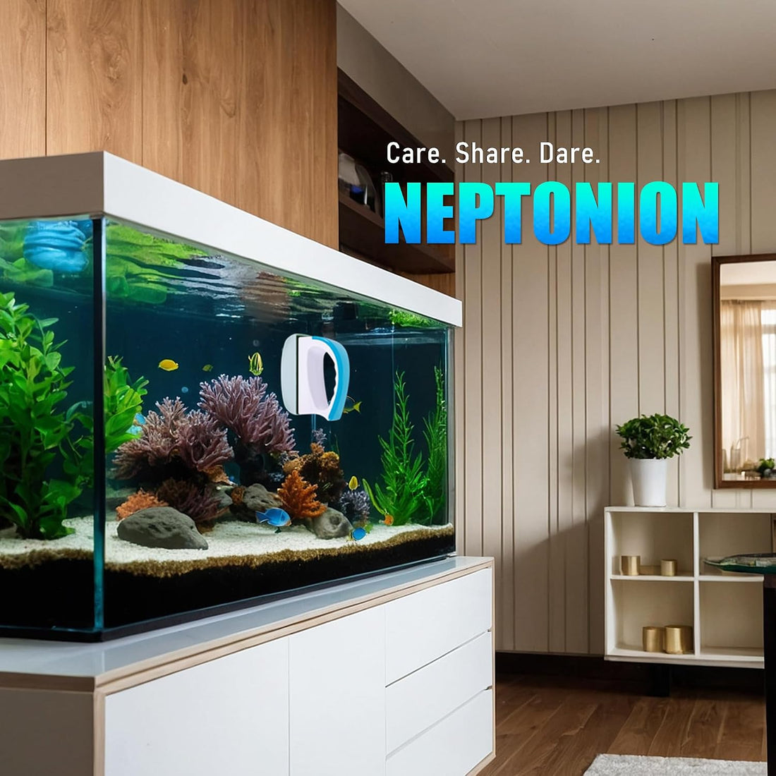 Magnetic Aquarium Fish Tank Glass Algae scrapers Glass Cleaner