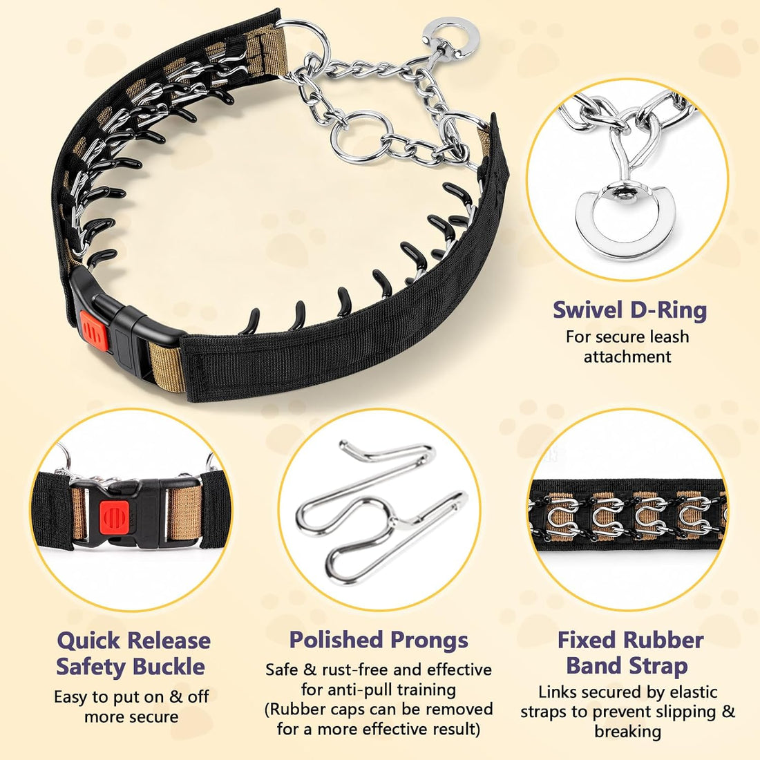 Crazy Felix No Pull Dog Collar