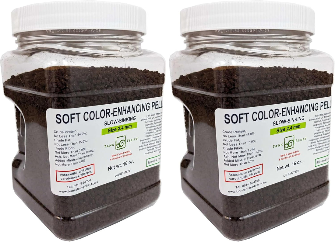 Brine Shrimp Direct Soft Moist Color-Enhancing Sinking Pellet 2.4mm