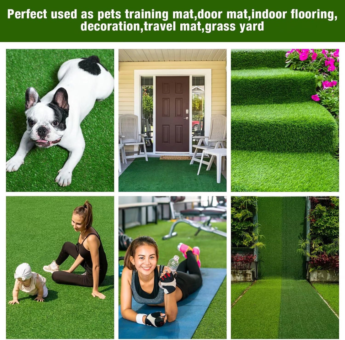 GLOBREEN Fake Grass Pee Pads for Dogs Potty
