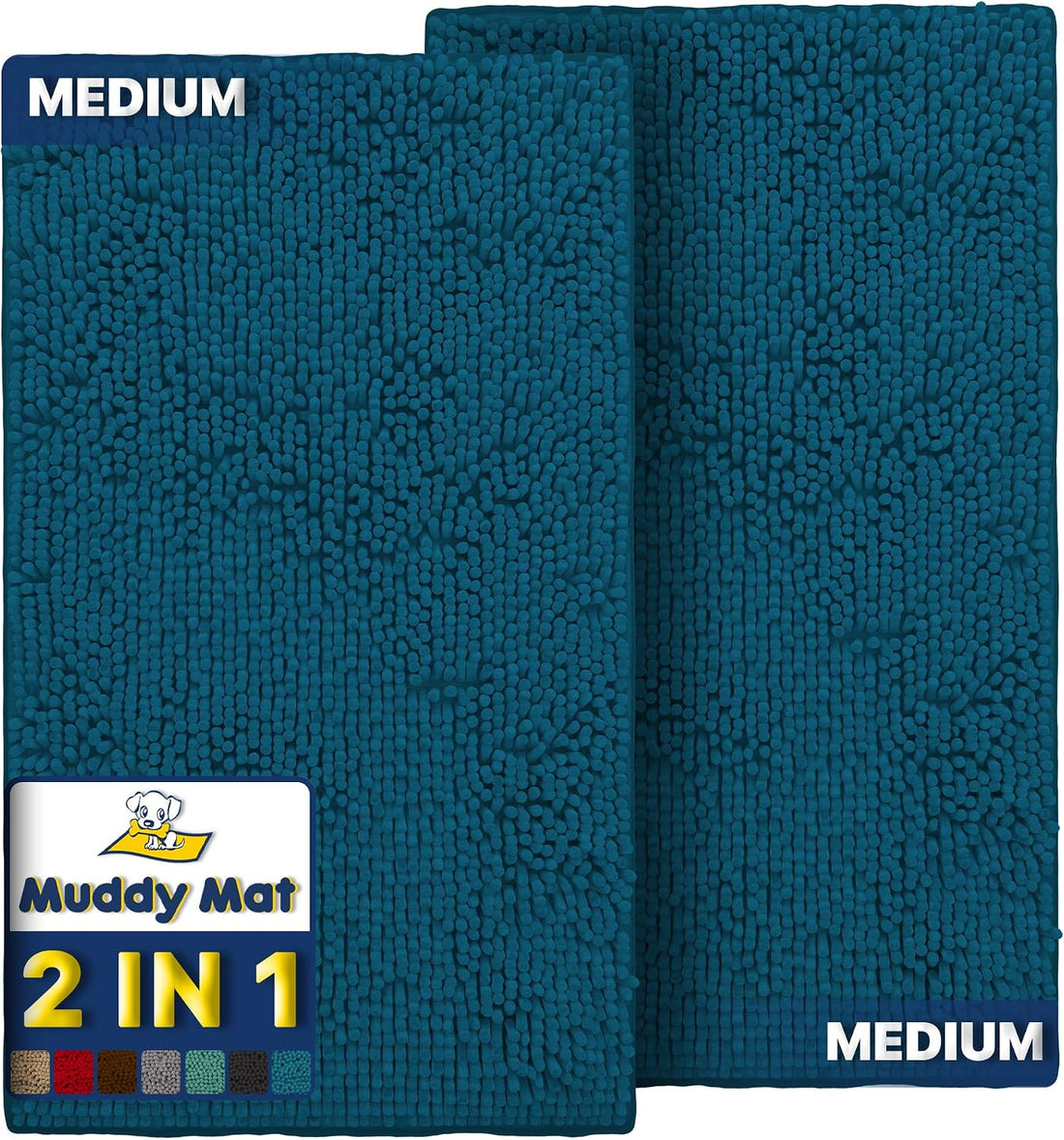 Muddy Mat® 2-Piece Brown Medium 30"X19" AS-SEEN-ON-TV Highly