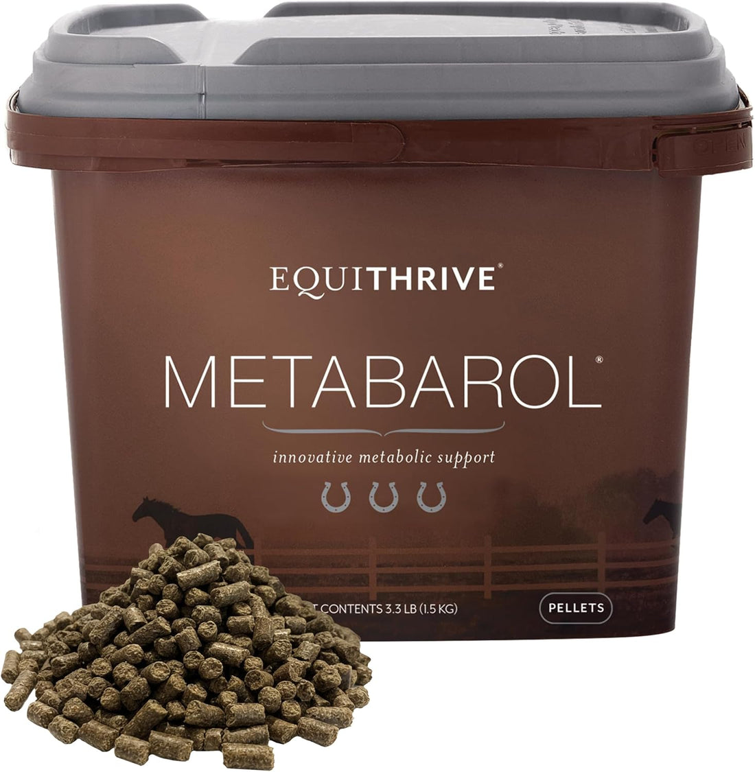 Equithrive Metabarol Horse Supplement, Powder, 2 lbs