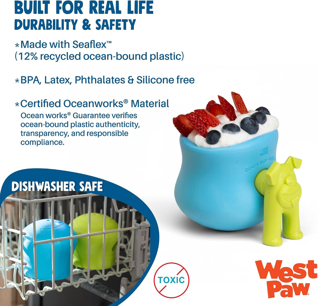 WEST PAW Toppl Stopper Insert Accessory for Toppl Dog Treat Toy