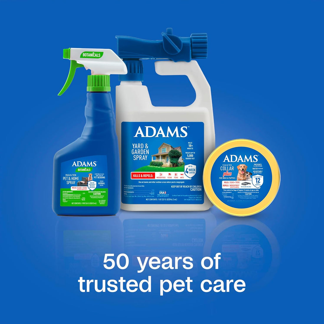 ADAMS Flea & Tick Collar Plus for Dogs, Prevent flea infestations