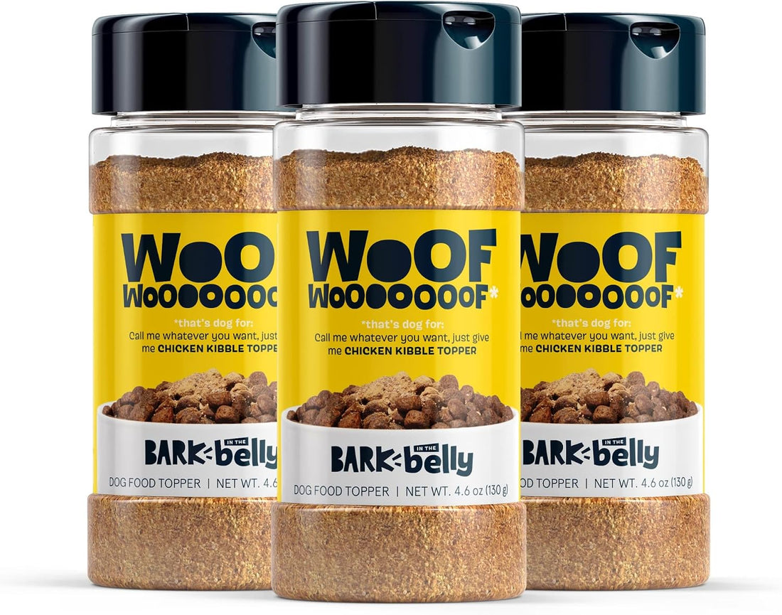 BarkBox Beef, Chicken, Ham Dog Treat Topper - (Pack of 3)