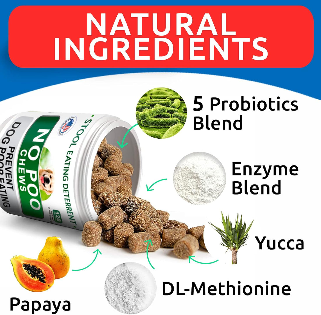 BARK&SPARK No Poo Chews for Dogs
