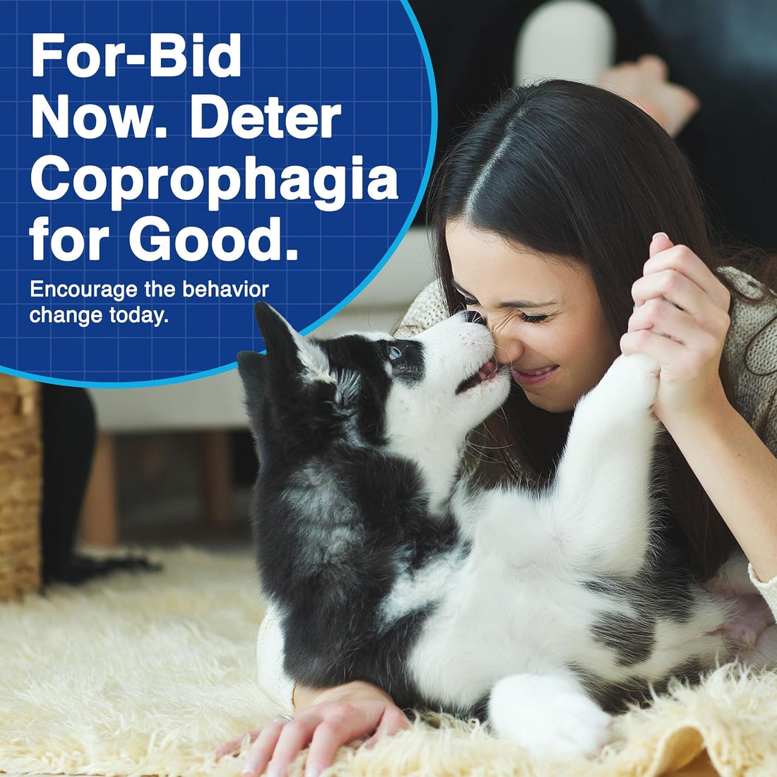 Coprophagia Deterrent for Dogs & Cats, Stool Eating Deterrent, 1 Pk