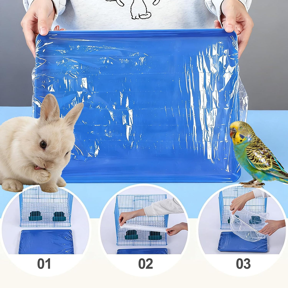 29x19 Inches Disposable Bird Cage Liner Bags