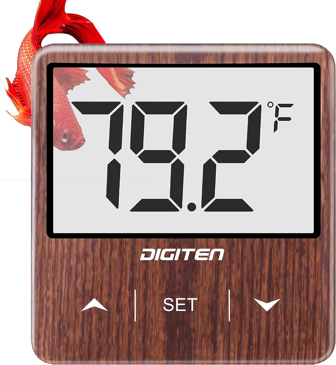 DIGITEN Aquarium Thermometer Digital Fish Tank Thermometer with Large