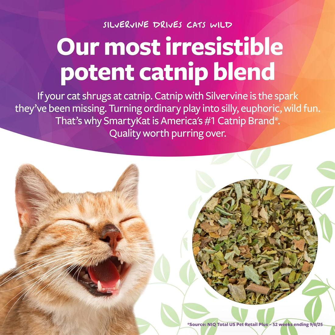 SmartyKat Catnip & Silvervine Cat Attractant