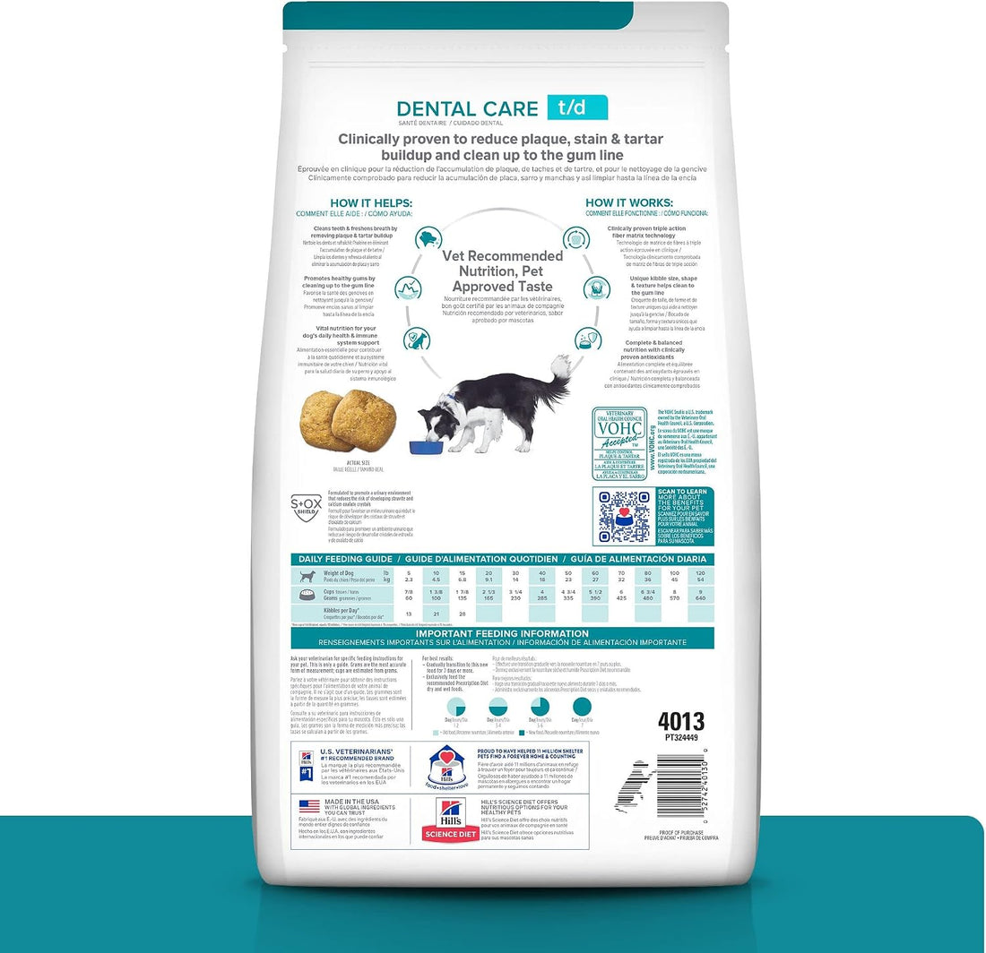 Hill's Prescription Diet t/d Dental Care Dry Dog Food