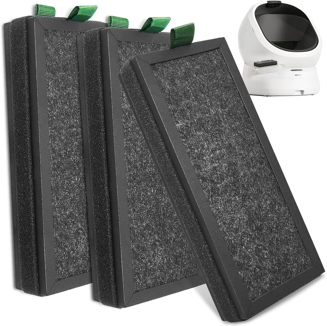 Pack Replacement Activated Carbon Filter Compatible with PETLIBRO