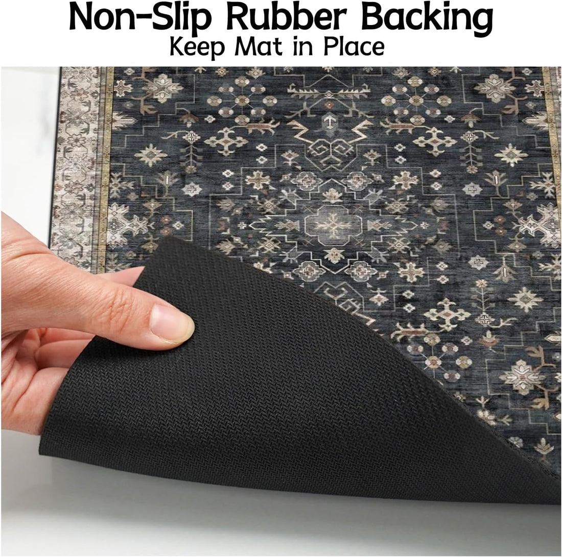 Pet Food Mats for Floor, Absorbent Dog Mat for Food and Water