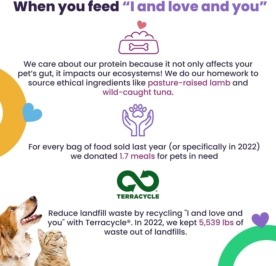 I AND LOVE AND YOU Irresist-a-Bowls Freeze Dried Dog Food