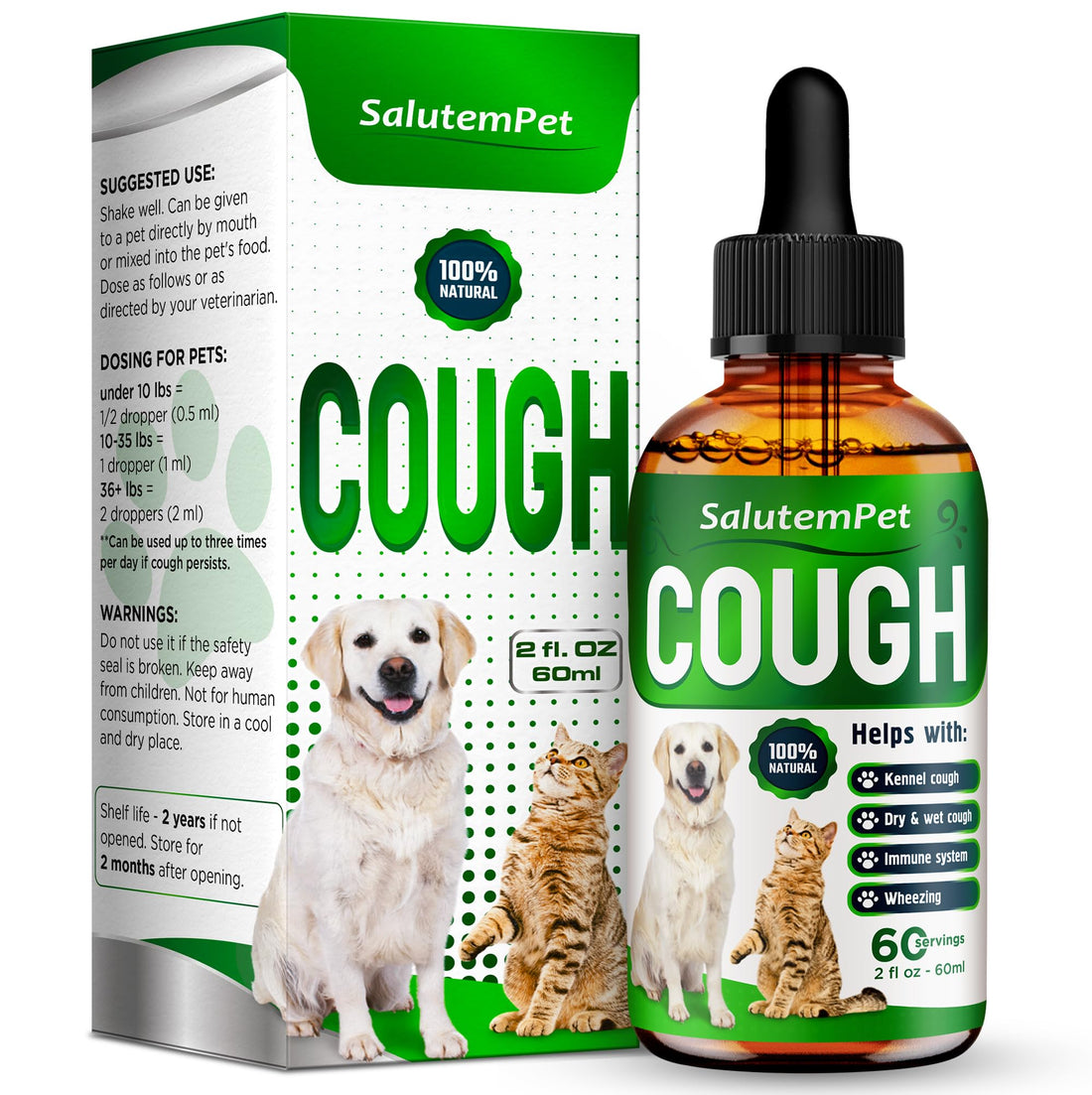 Kennel Cough Medicine for Dogs & Cats