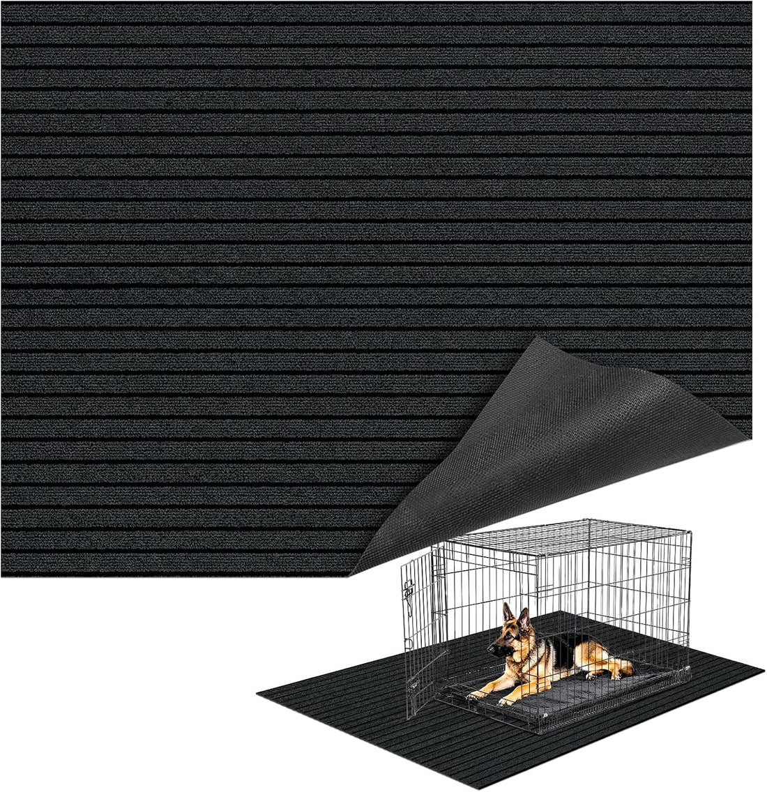 28"X 49" X 0.2'' Waterproof Mat for Under Dog Crate