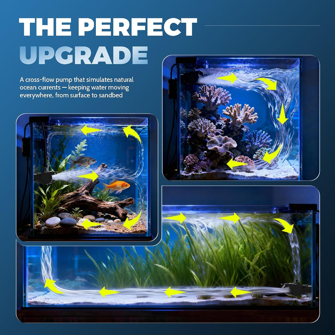 AQUASMITH Gyre Wave maker,Intelligent Tidal Control,8 models 20w
