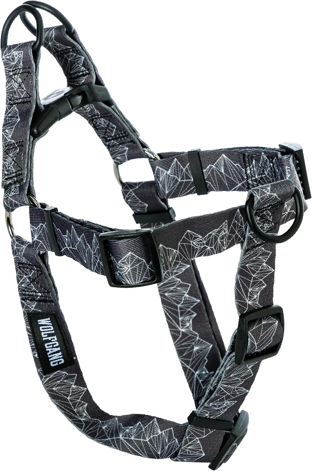 Wolfgang Venture Dog Harness Greatescape Print Large
