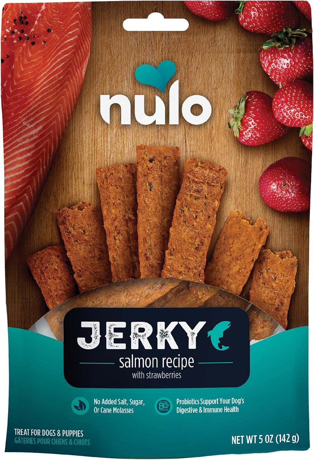Nulo Premium Jerky Strips Dog Treats