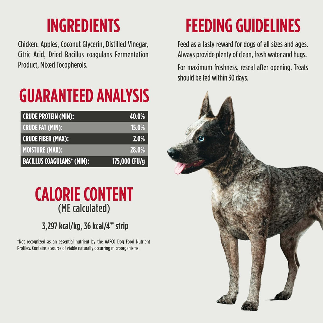 Nulo Premium Jerky Strips Dog Treats