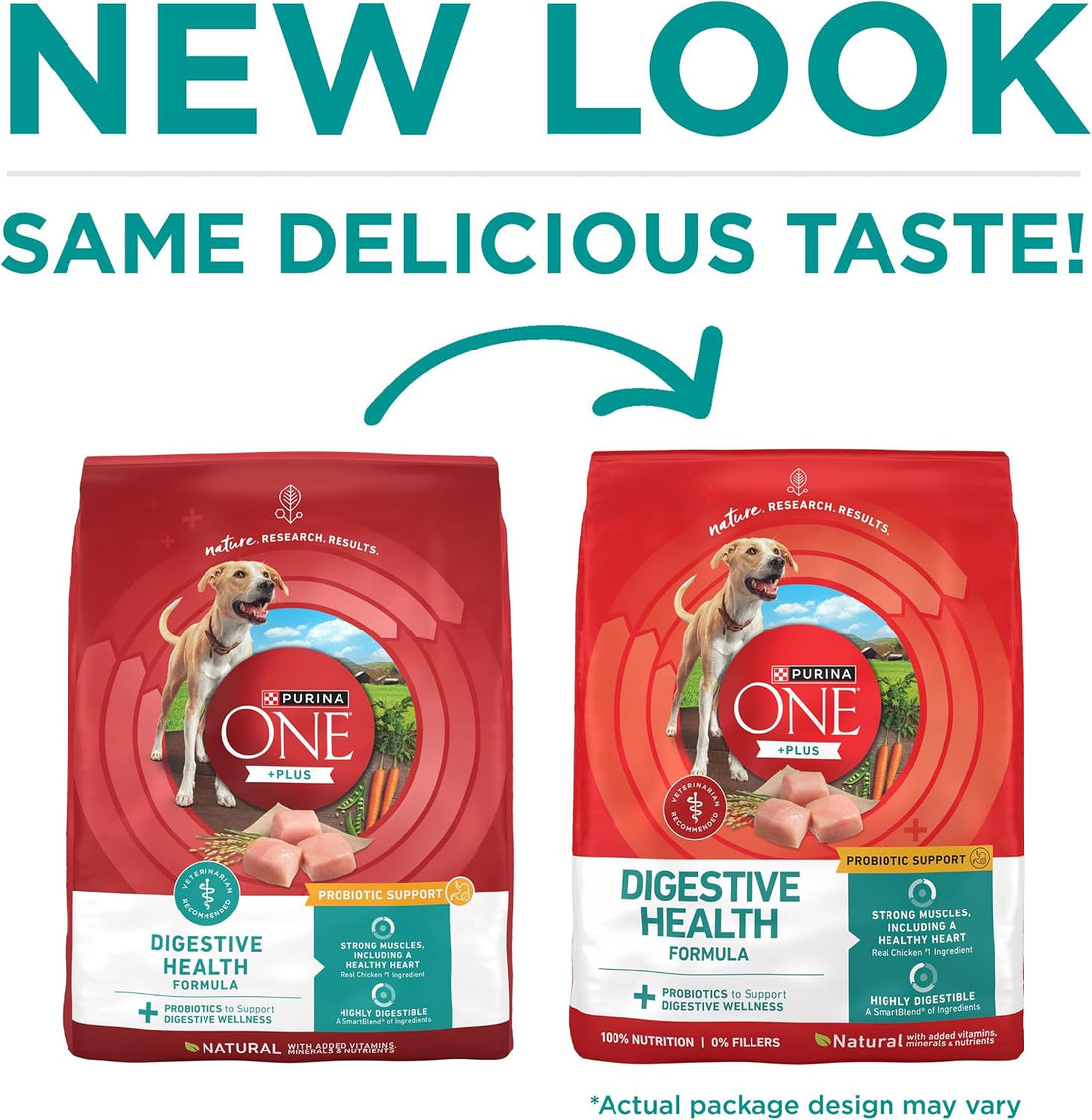 Purina ONE Plus Digestive Health Dry Dog Food, Chicken, 31.1 lb Bag