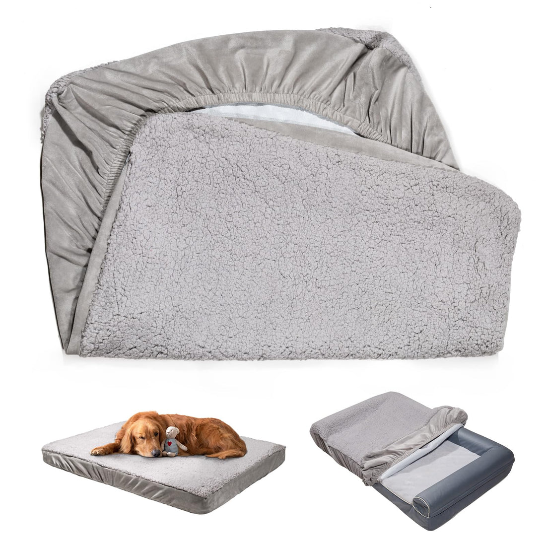 Sunsleek Dog Bed Covers Replacement Washable