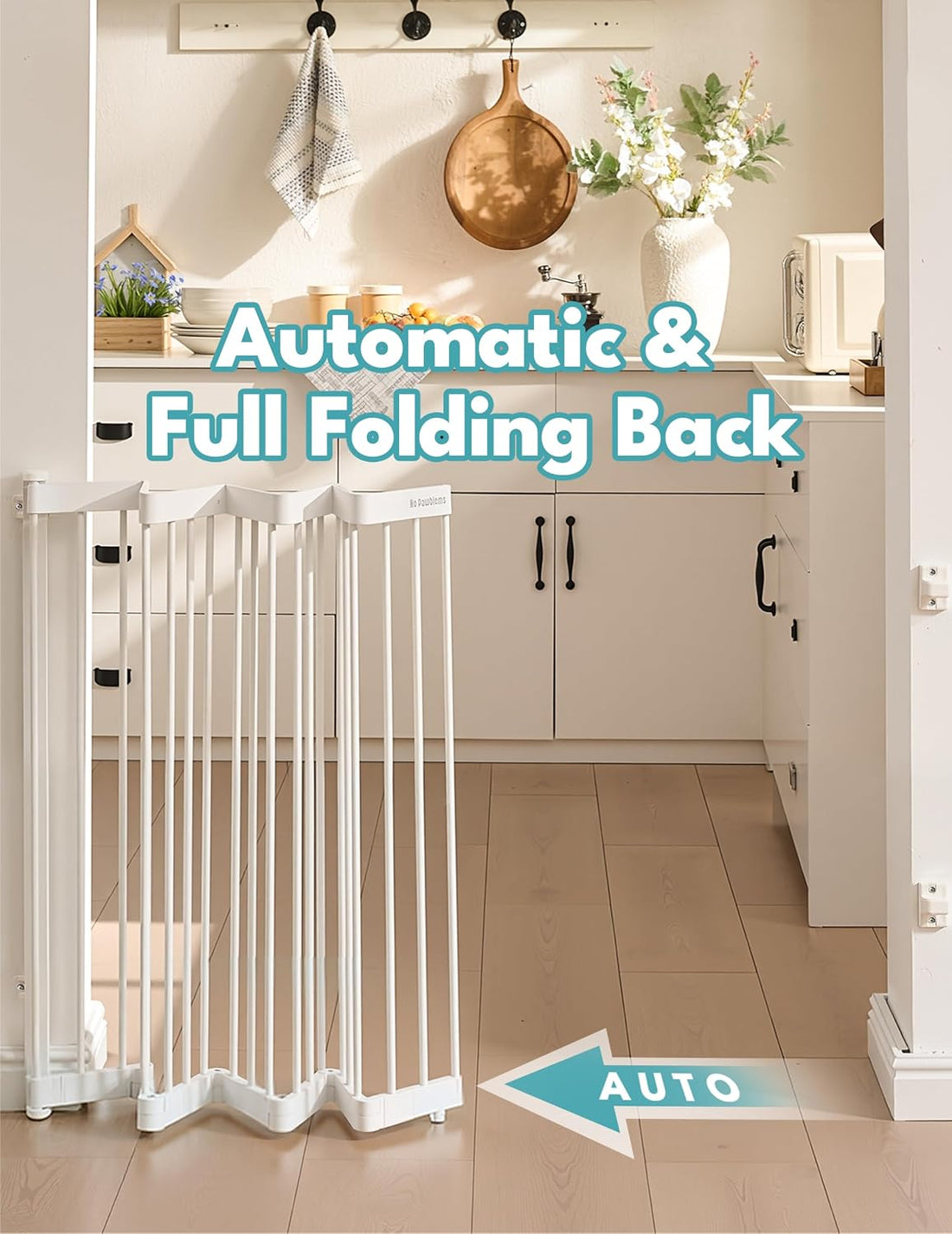 No Pawblems Retractable Safety Gate
