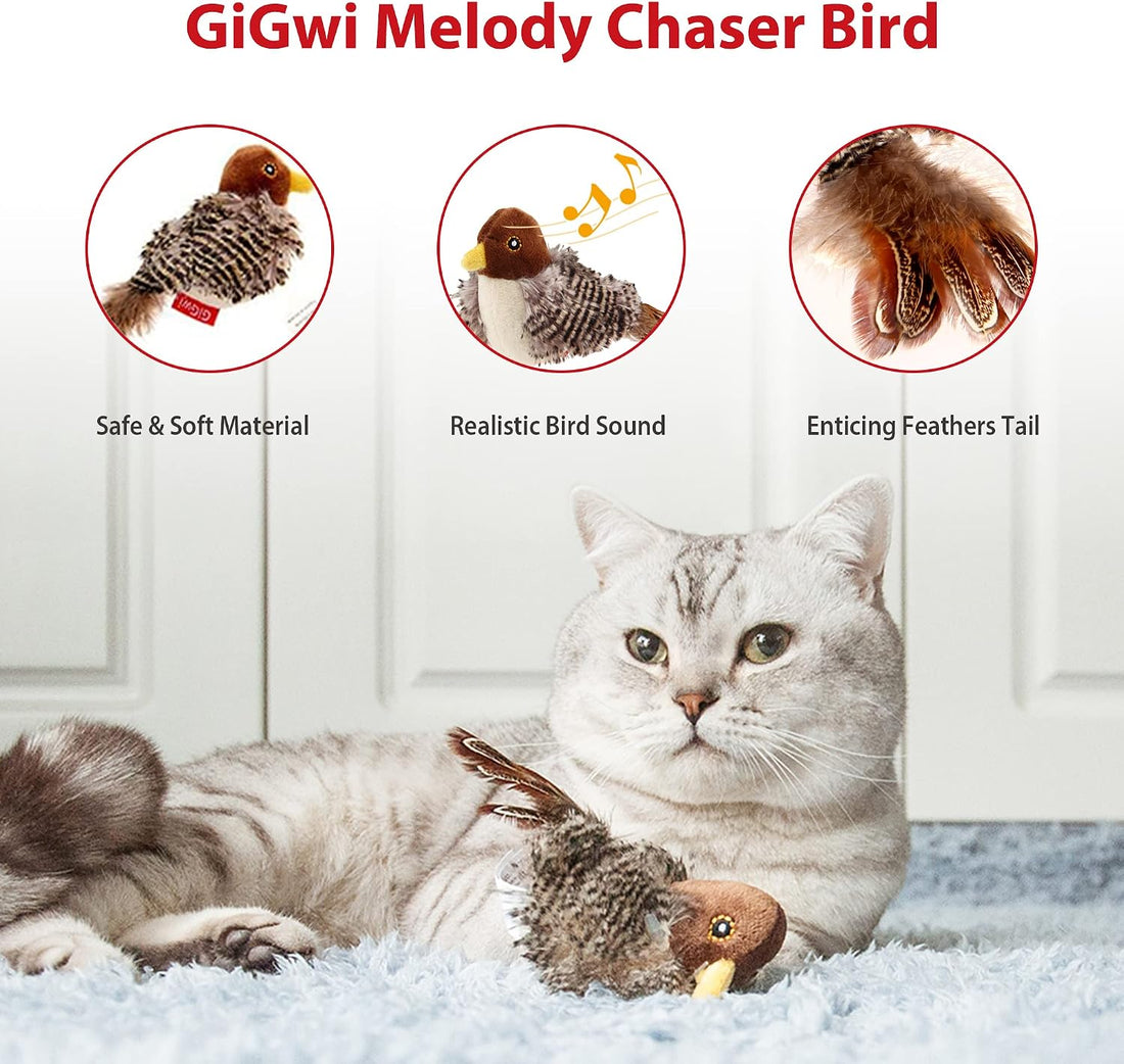 GiGwi Interactive Cat Toys Squeaky