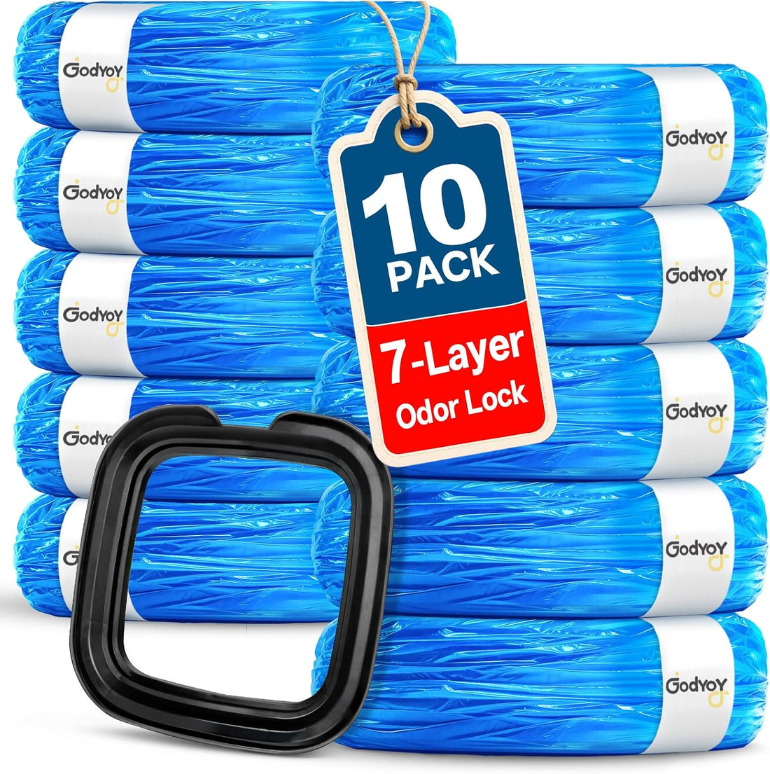 10PC Cat Litter Refill Bags Fits Litter GenieXL+/Plus/Standard/Style