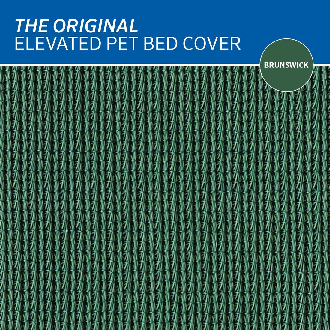 Original Pet Bed Replacement Cover - Brunswick Green - Medium