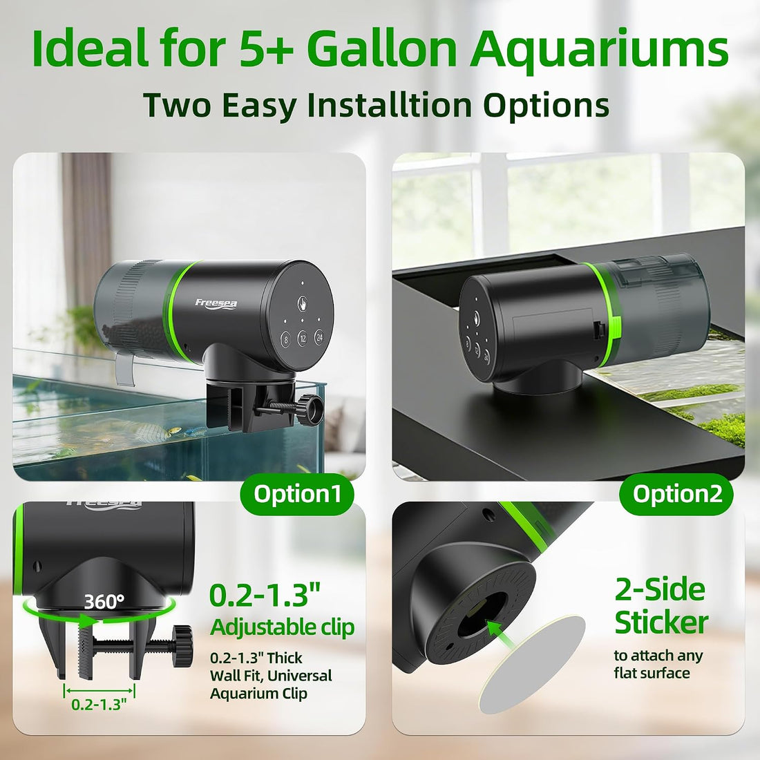 Freesea Automatic Fish Feeder for Aquarium