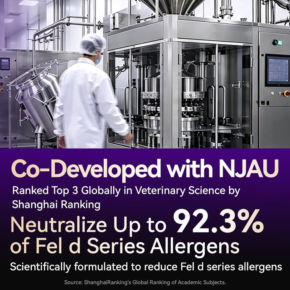 Cat Allergen Reducing Multivitamin Neutralize 4 Fel d Allergens