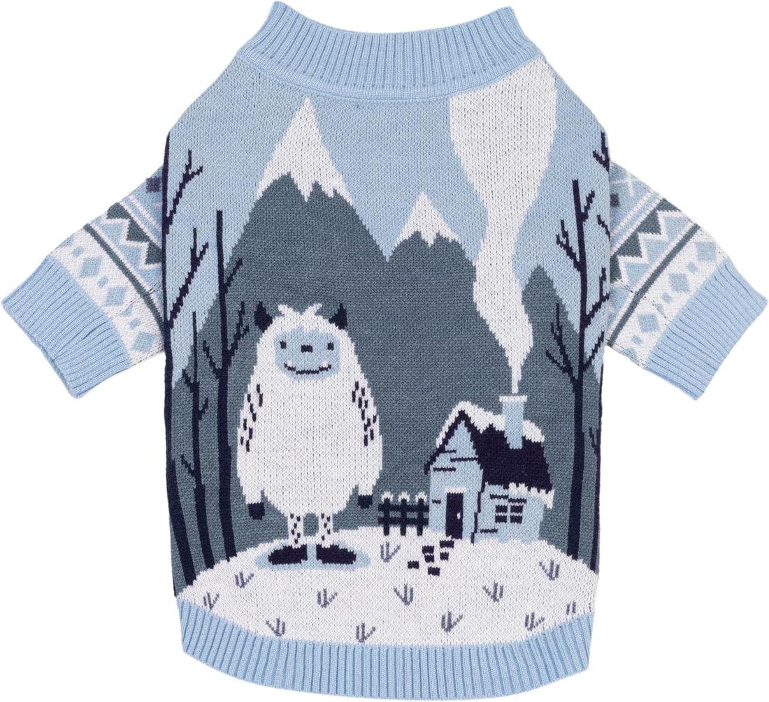 Fitwarm Yeti Dog Jacquard Sweater