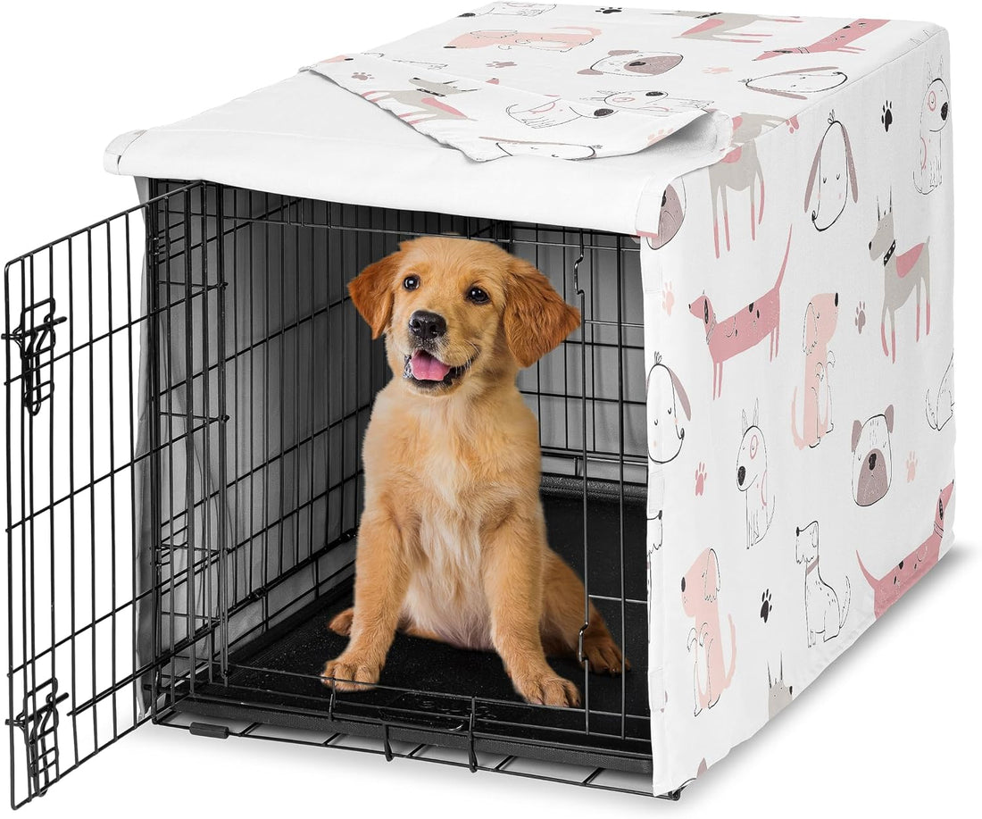Sweet Jojo Designs 30in. Small/Medium Dog Crate Cover Pet Cage