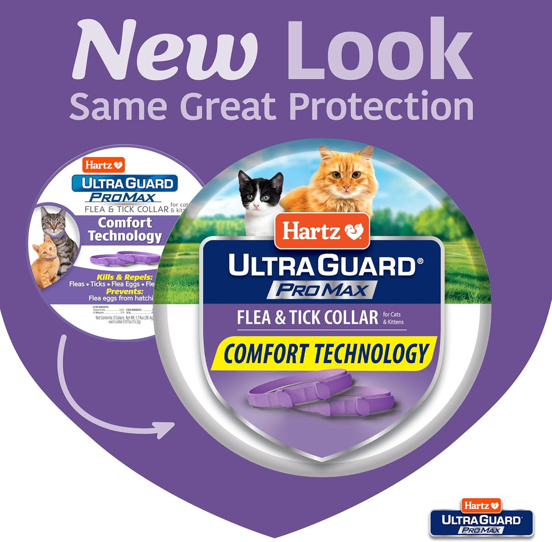 Hartz UltraGuard ProMax Flea & Tick Collar for Cats & Kittens I 14