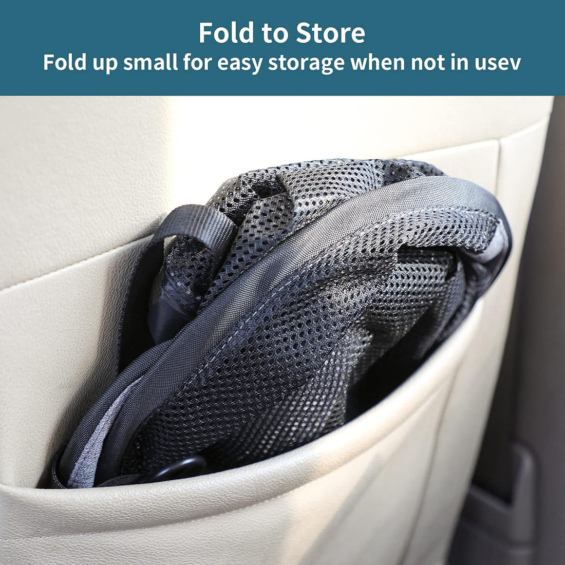 Petsfit Dog Car Barrier Vehicle Pet Barrier Backseat Mesh Dog Car