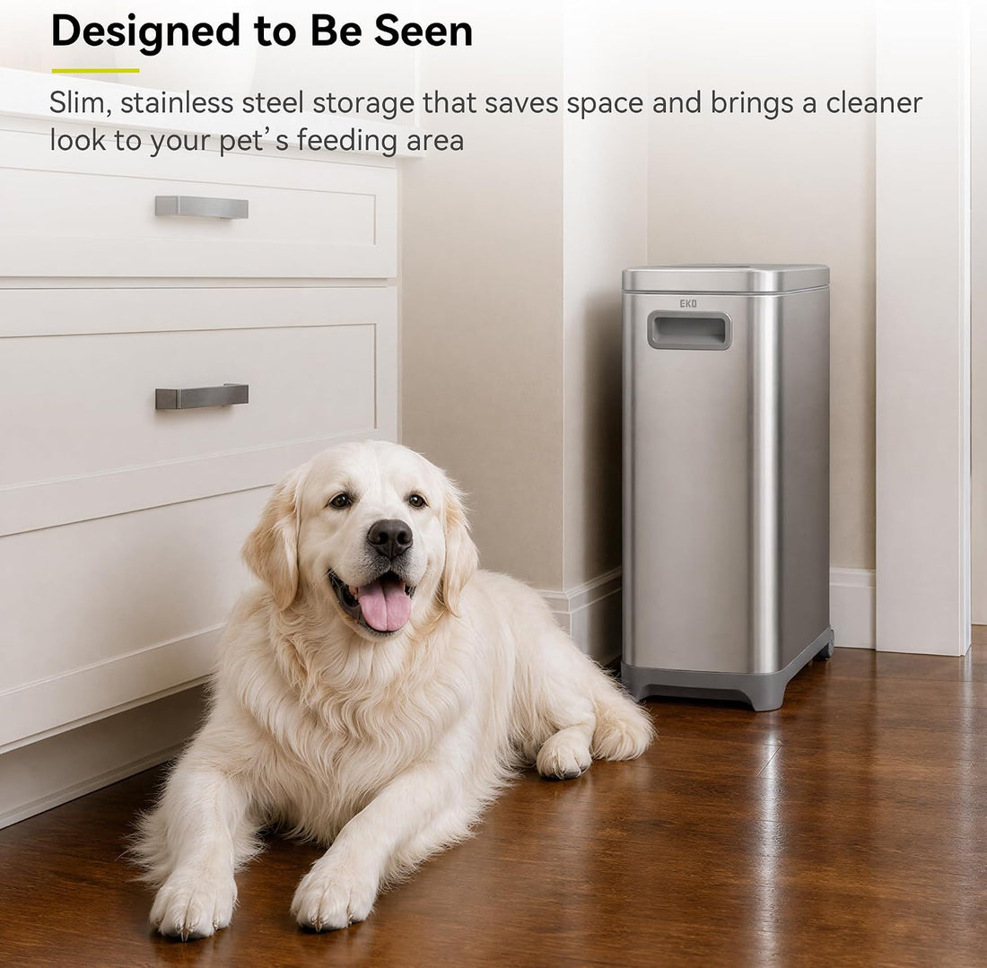 EKO 45 lb Airtight Dog Food Storage Container