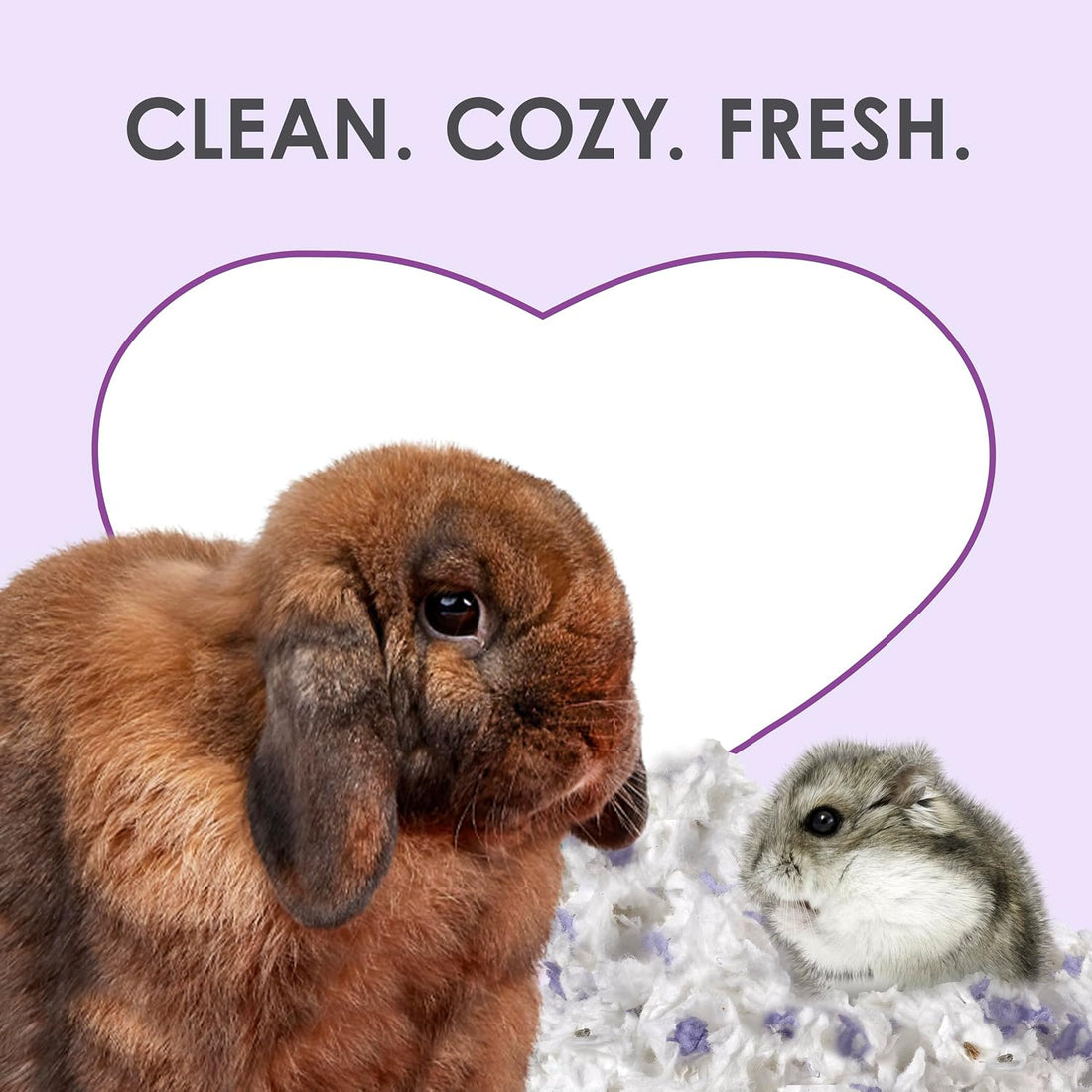 Kaytee Clean & Cozy Lavender Paper Bedding for Guinea Pigs