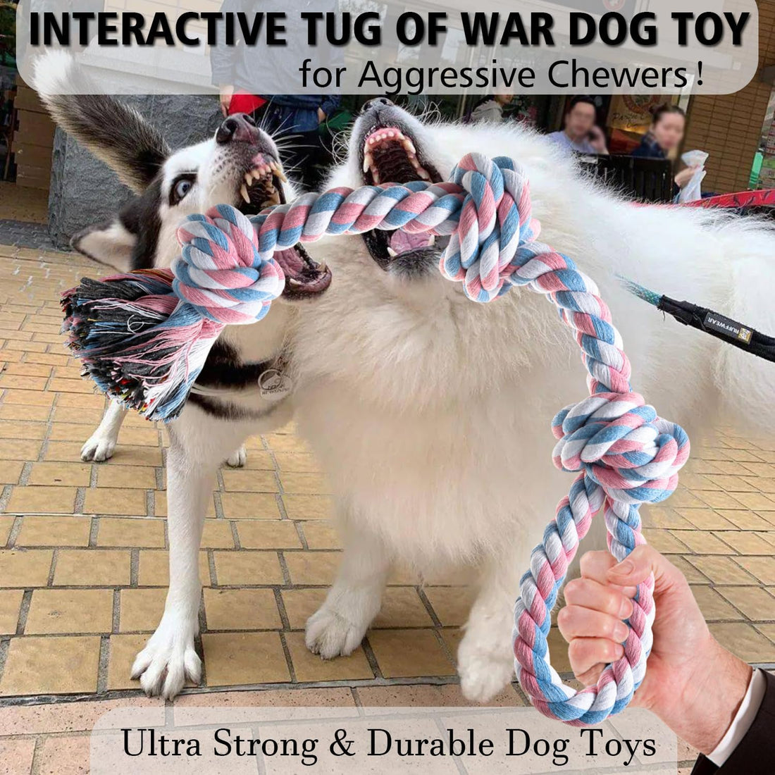 XIGOU Indestructible Dog Toys